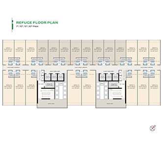 Refuge Floor Plan 13th Floor